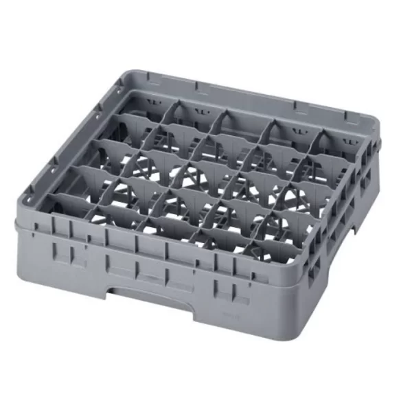 25 Compartment Glassrack 50cmx50cm Grey
