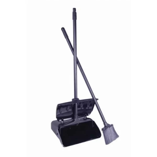 Lobby Broom and Dust Pan With Cover - Set