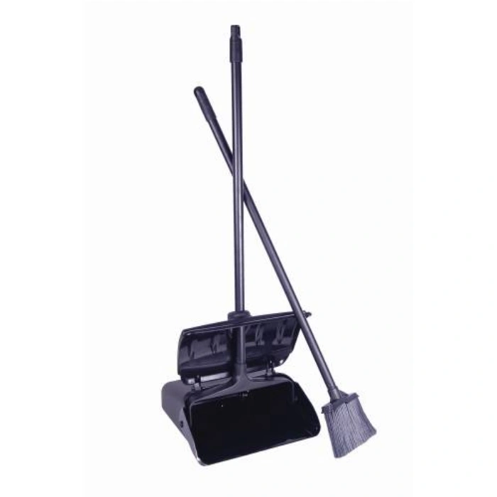 Lobby Broom and Dust Pan With Cover - Set