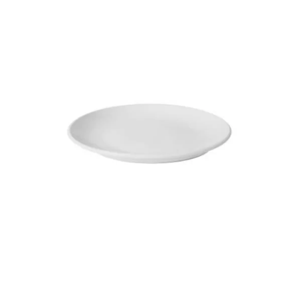 PRIMA - WHITE - COUPE SIDE PLATE - 19CM
