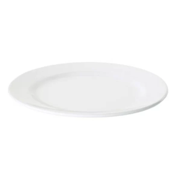 PRIMA - WHITE - ROUND PLATE - 27CM